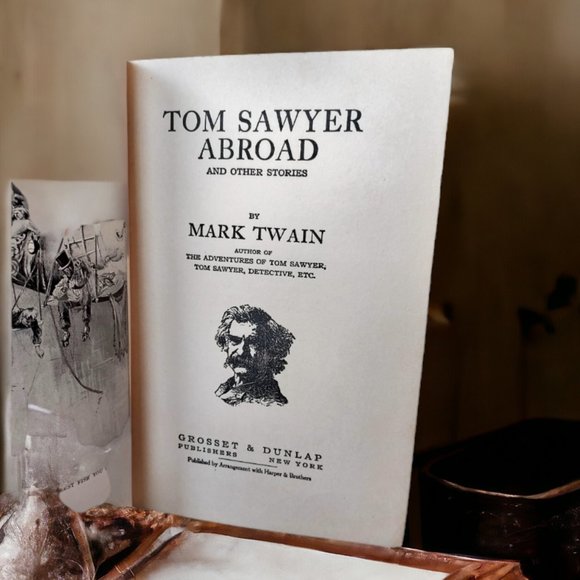 "Rare" Tom Sawyer Abroad 1924 Edition by Mark Twain - Picture 6 of 12